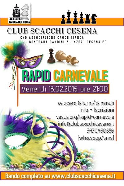 Rapid Carnevale 2015 (locandina).jpg - Rapid Carnevale - 13 febbraio 2015